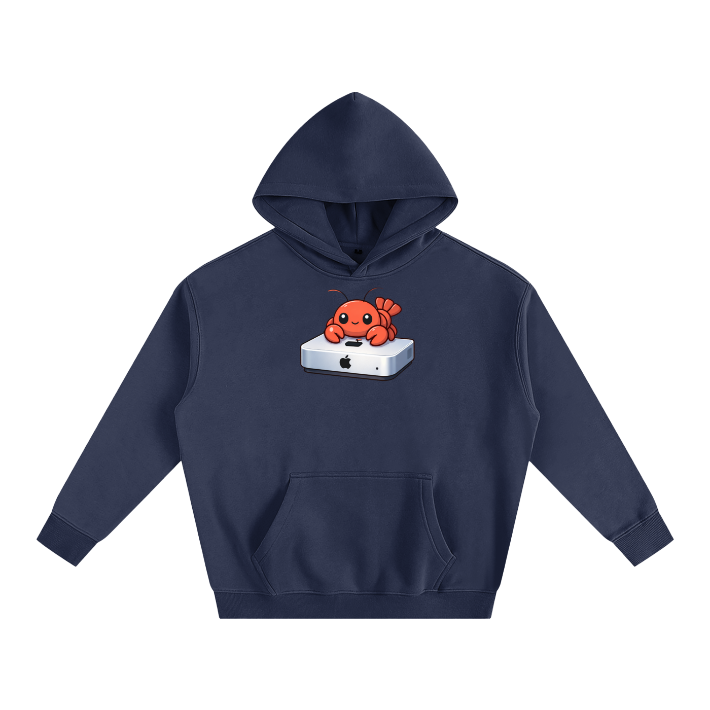 clawdbot oversized fleece hoodie