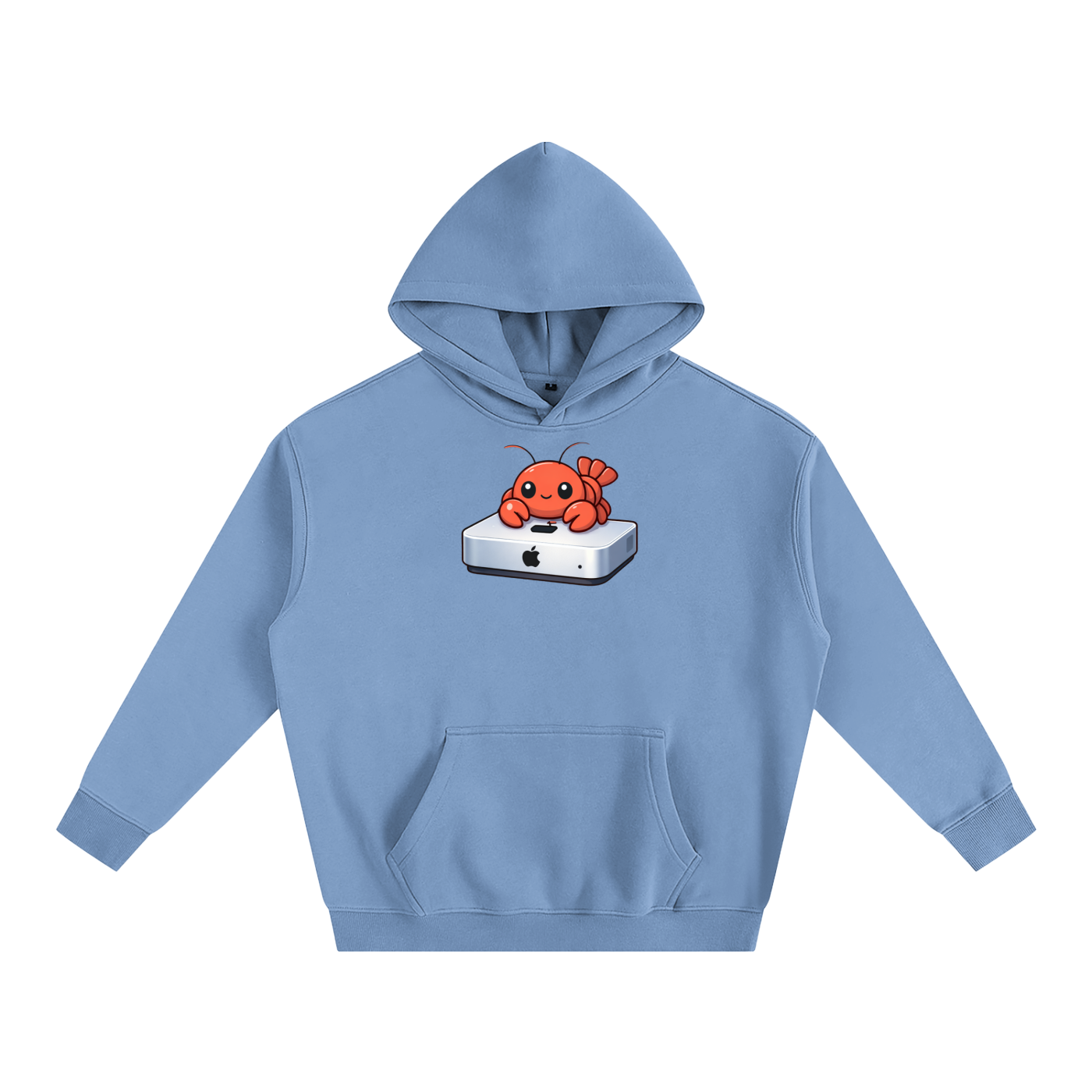 clawdbot oversized fleece hoodie